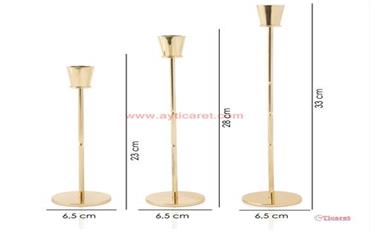 Pirinç Samdan Aqua 3lü set
